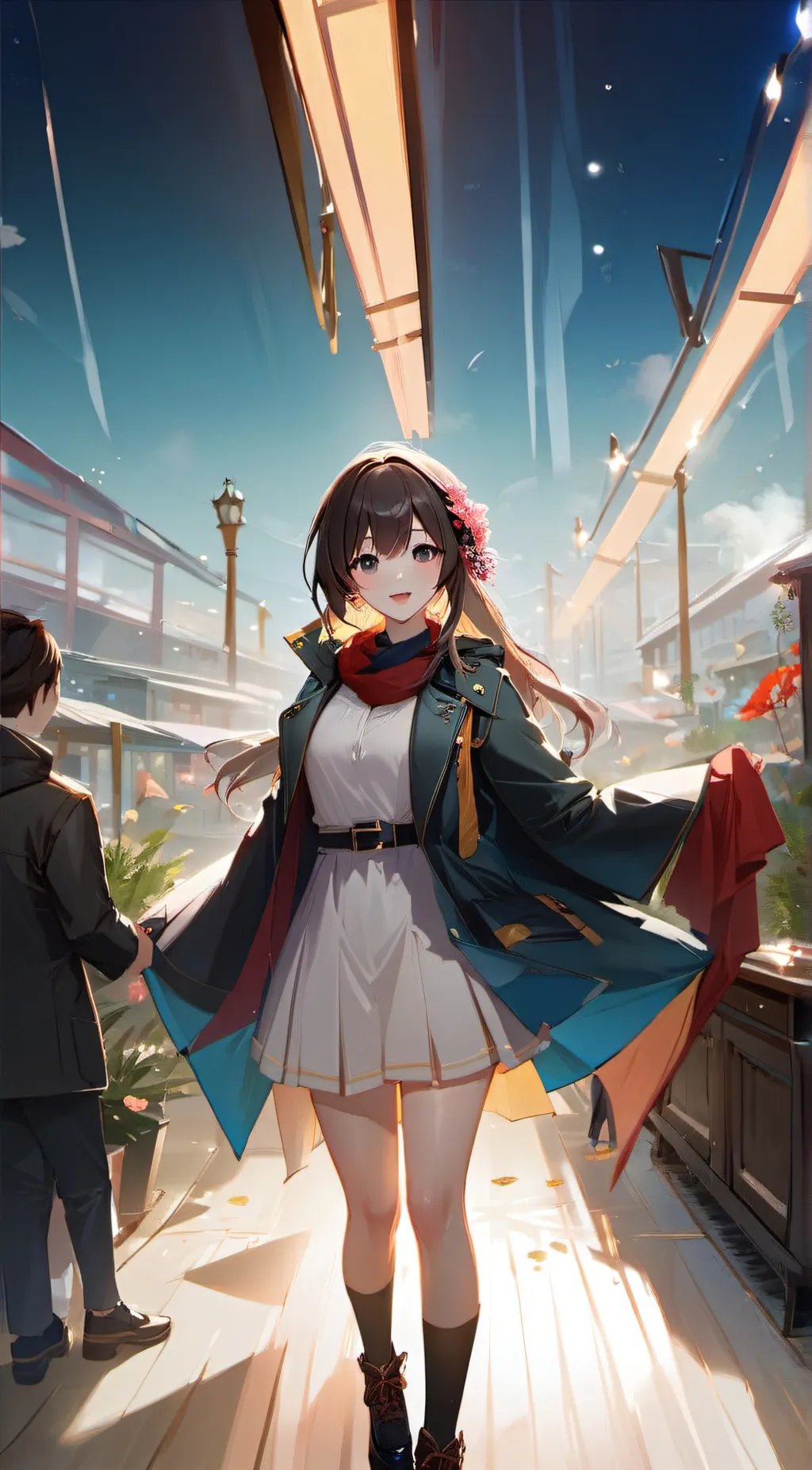 ai character: Ella background