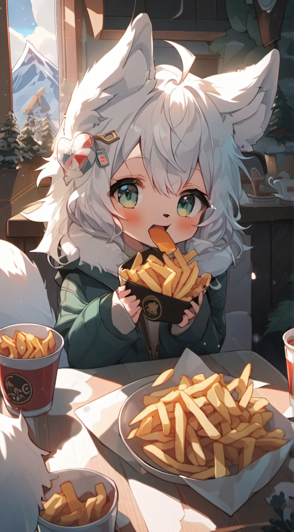 ai character: Fon background