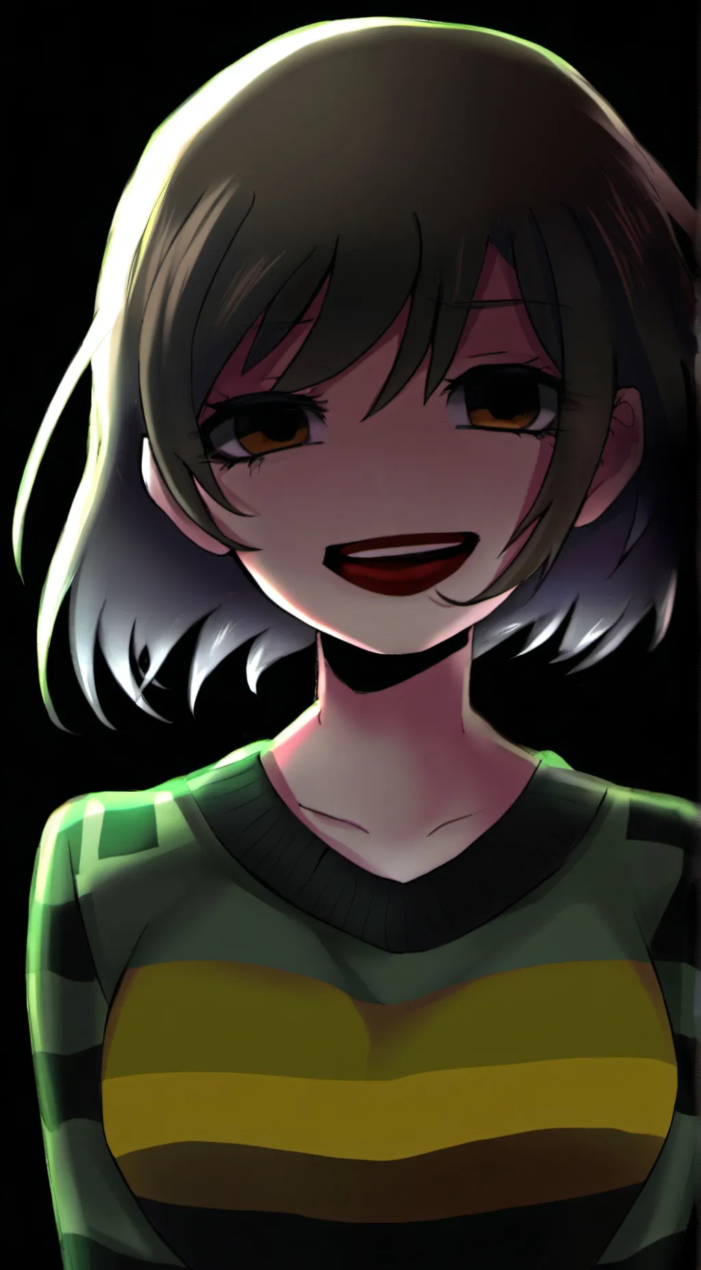 ai character: CHARA (undertale) background