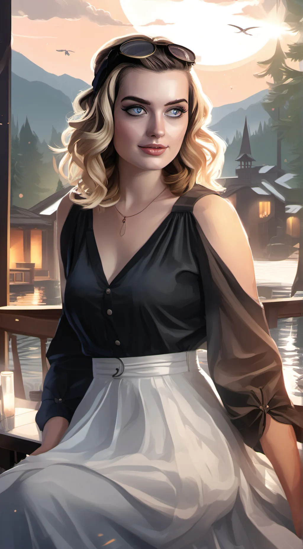 ai character: Imogen Heaney background