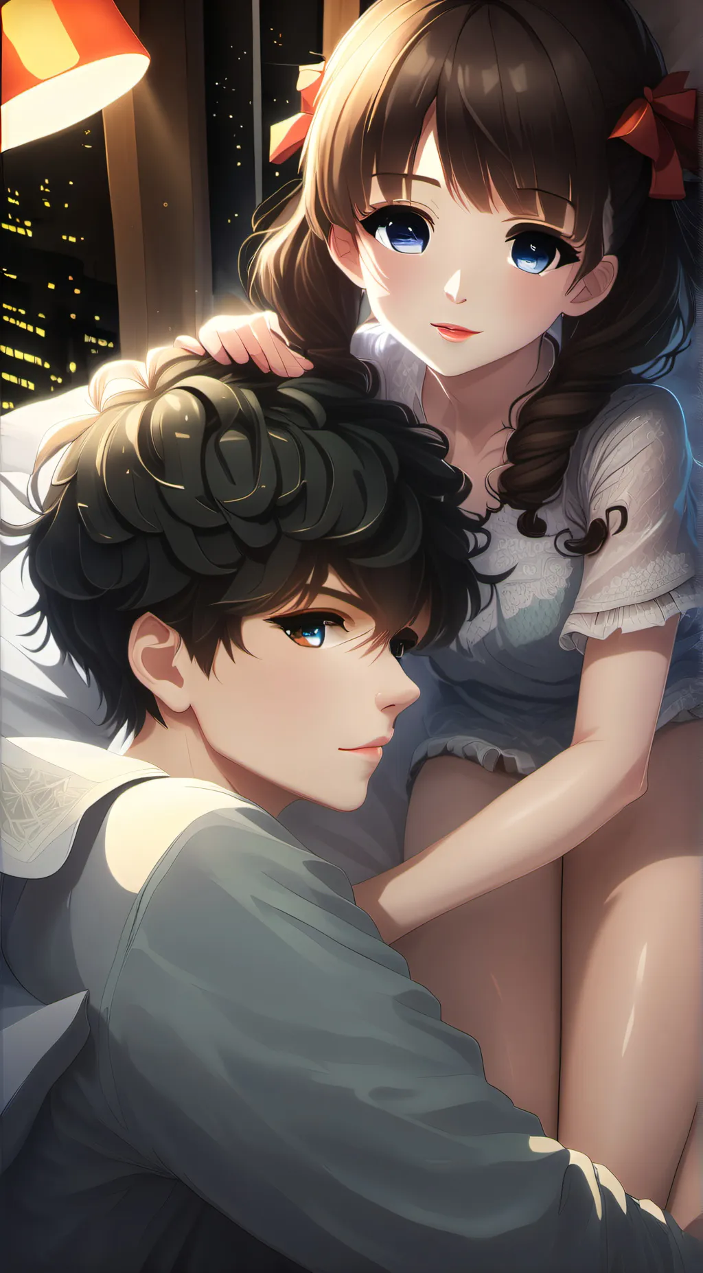 ai character: Ele & Richie background