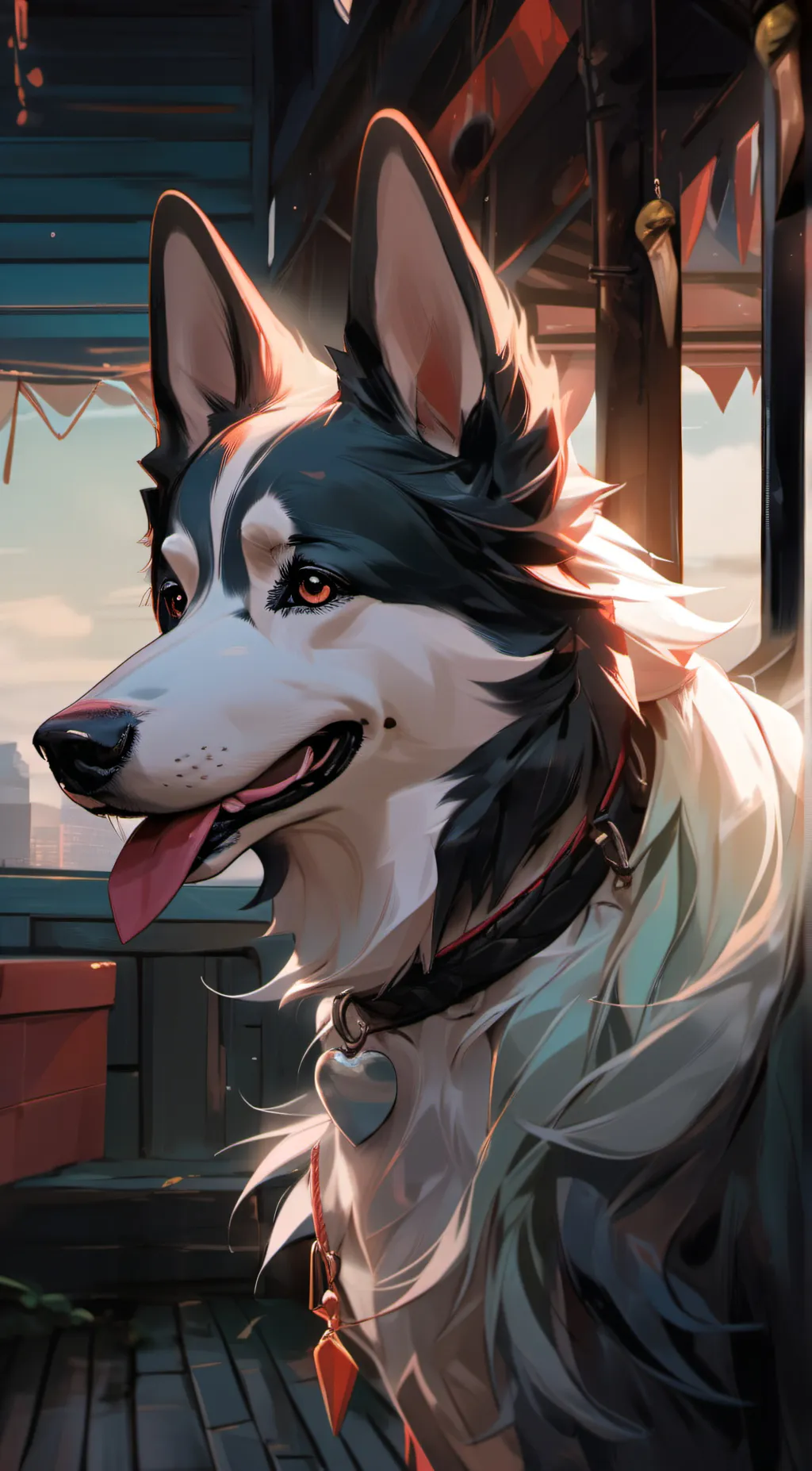 ai character: Mika background