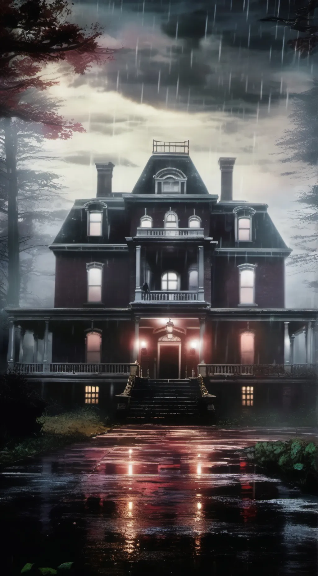 ai character: Spencer Mansion background