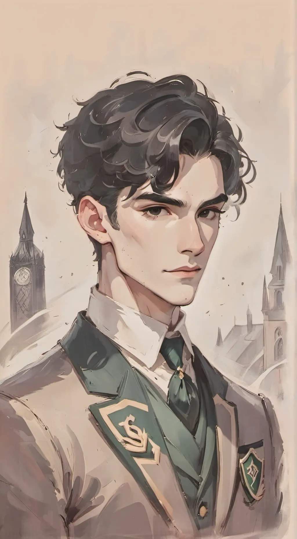 ai character: Reinhard Lestrange background