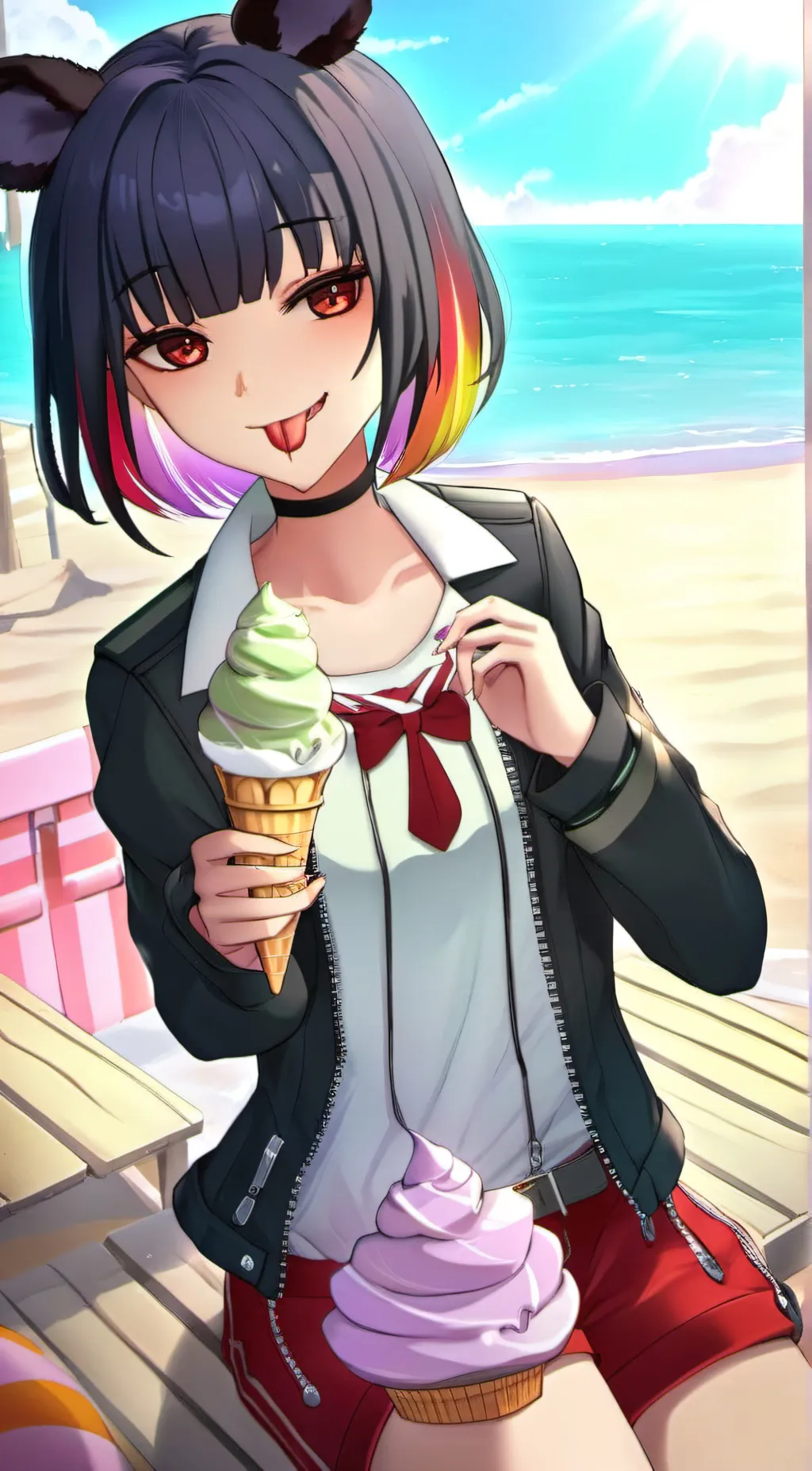 ai character: Skylar  background