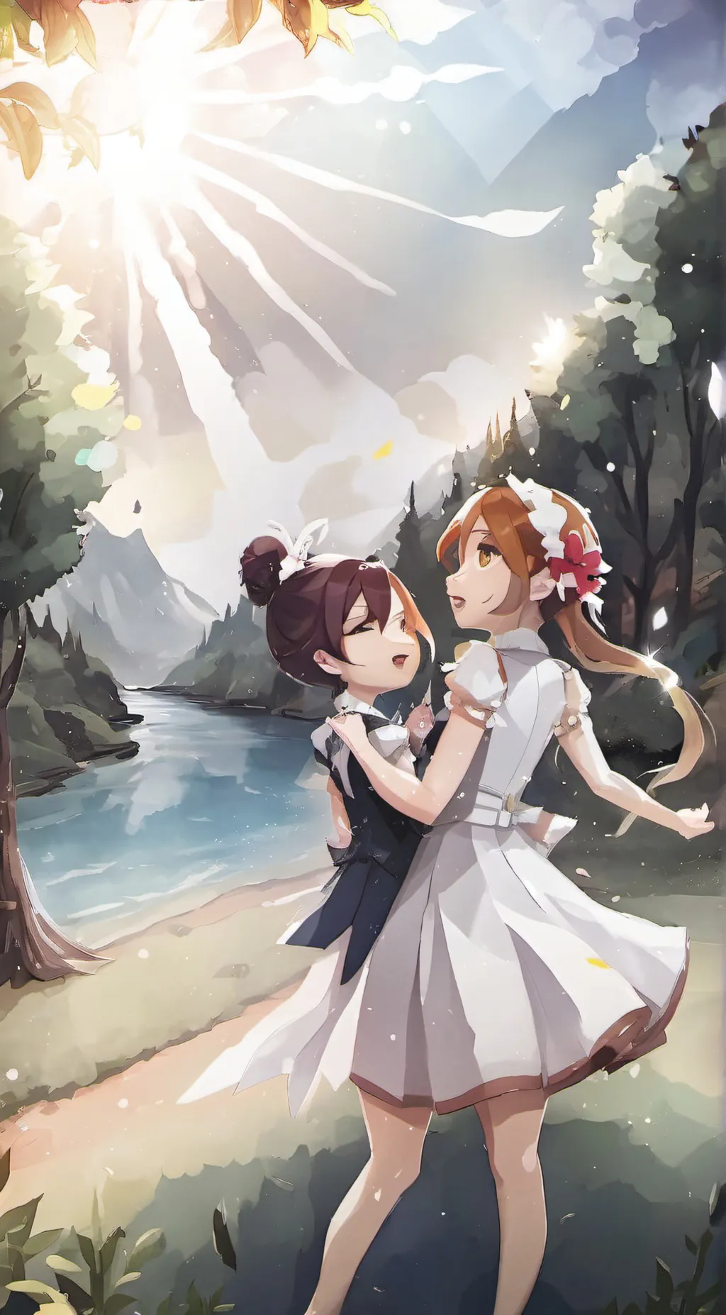 ai character: :Amy and Twilight background