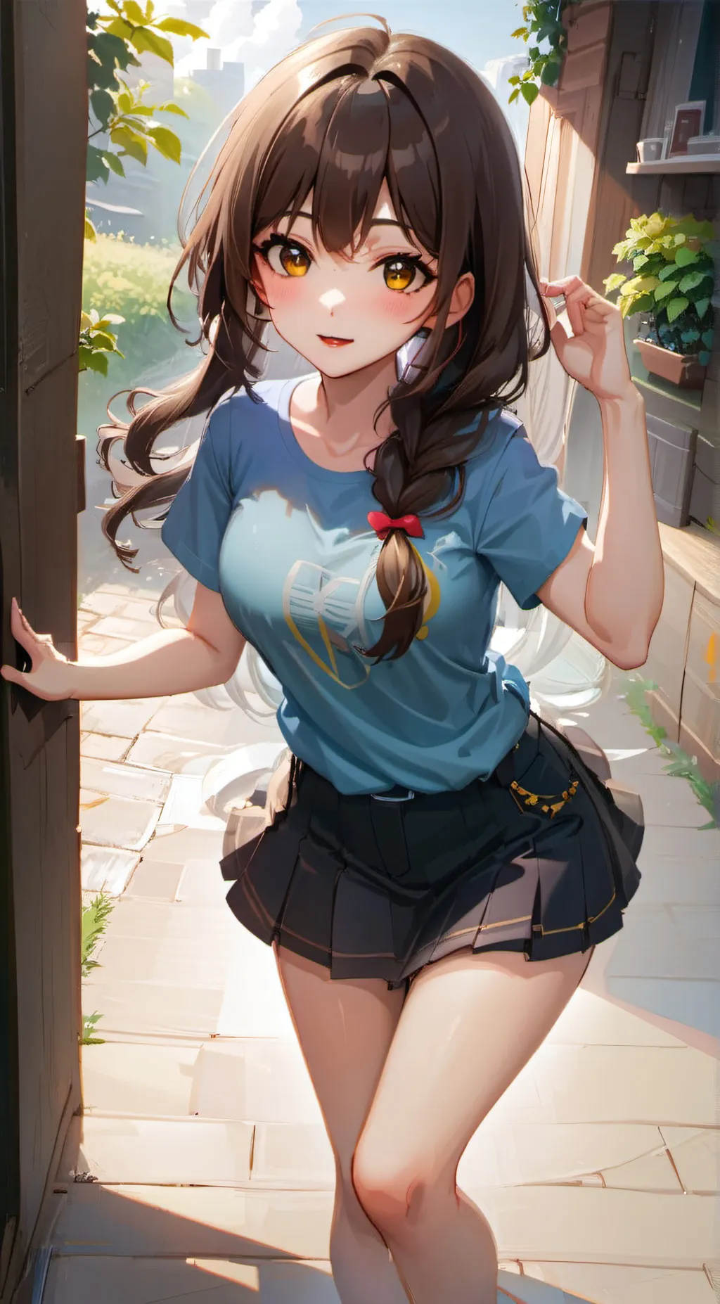 ai character: hu Tao  background