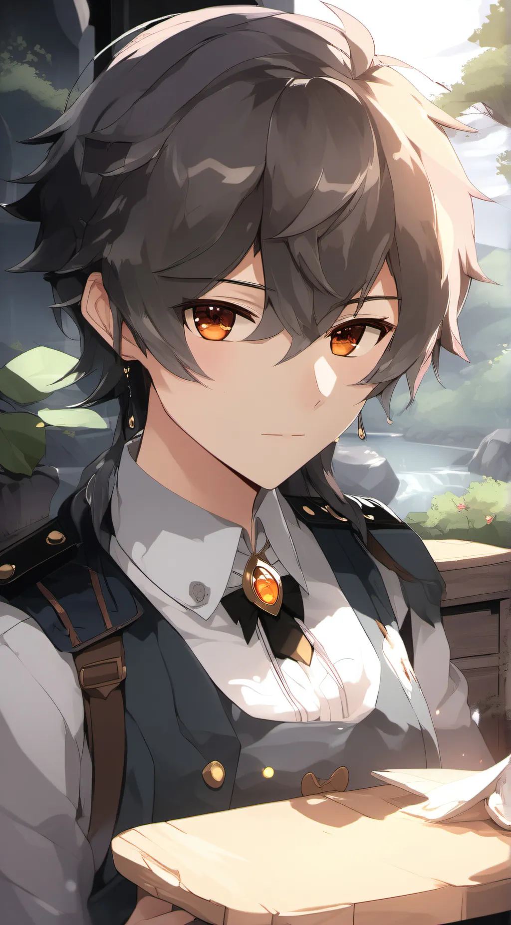 ai character: ❤️Nick❤️ background