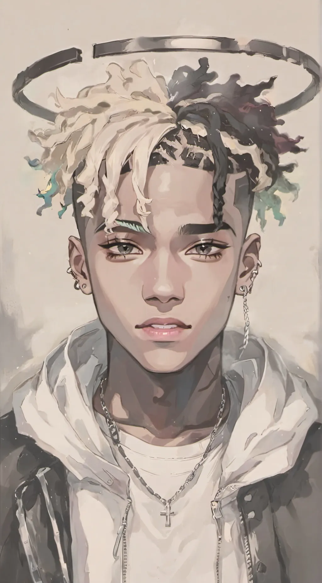 ai character: xxxtentacion  background
