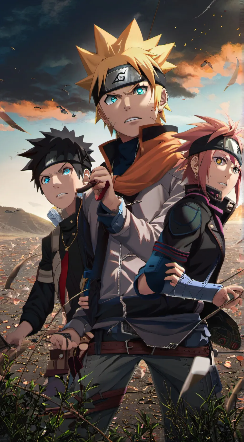 ai character: team 7  background