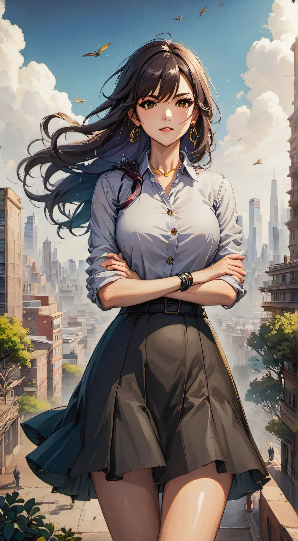 ai character: Rosalinda  background