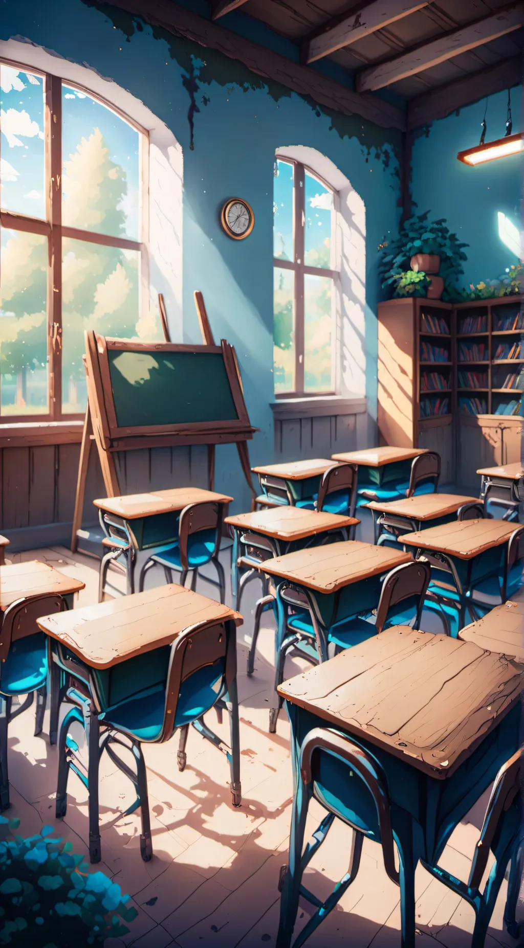 ai character: A class. background
