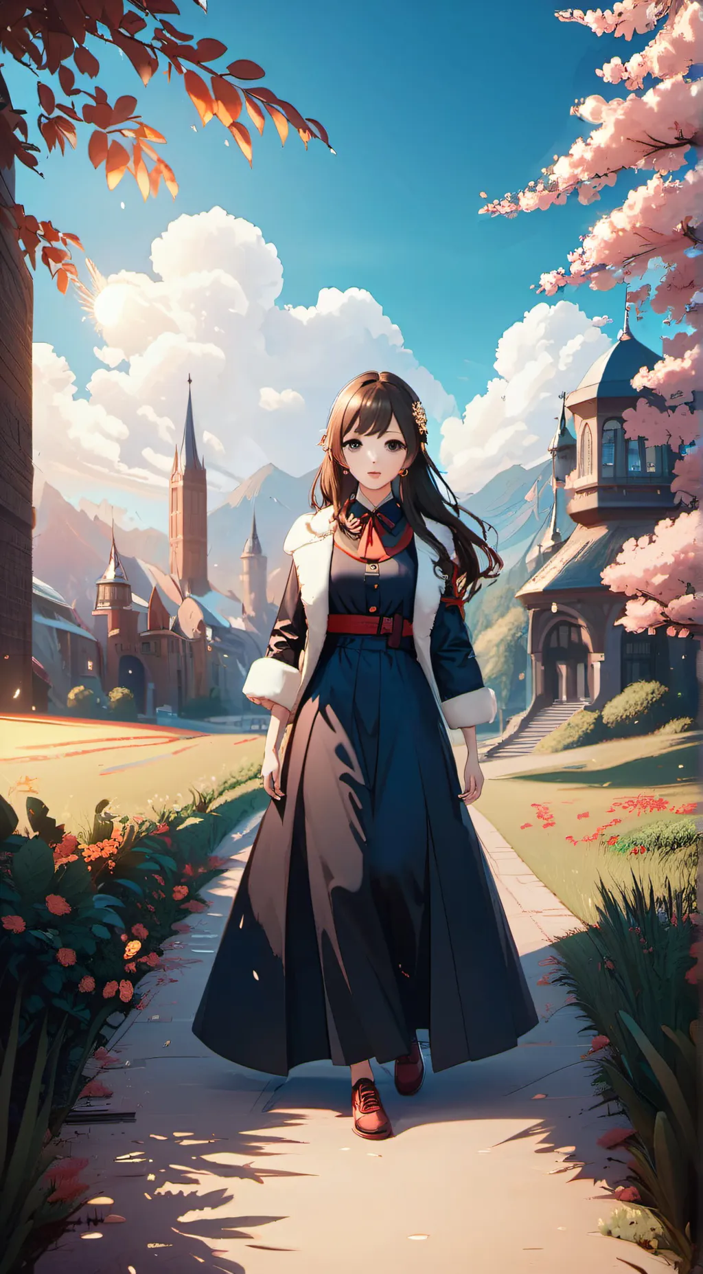 ai character: Aria background