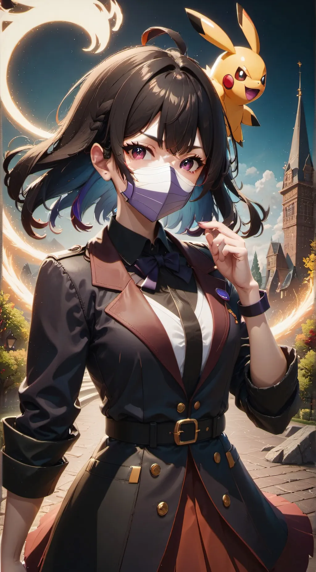 ai character: Allie background
