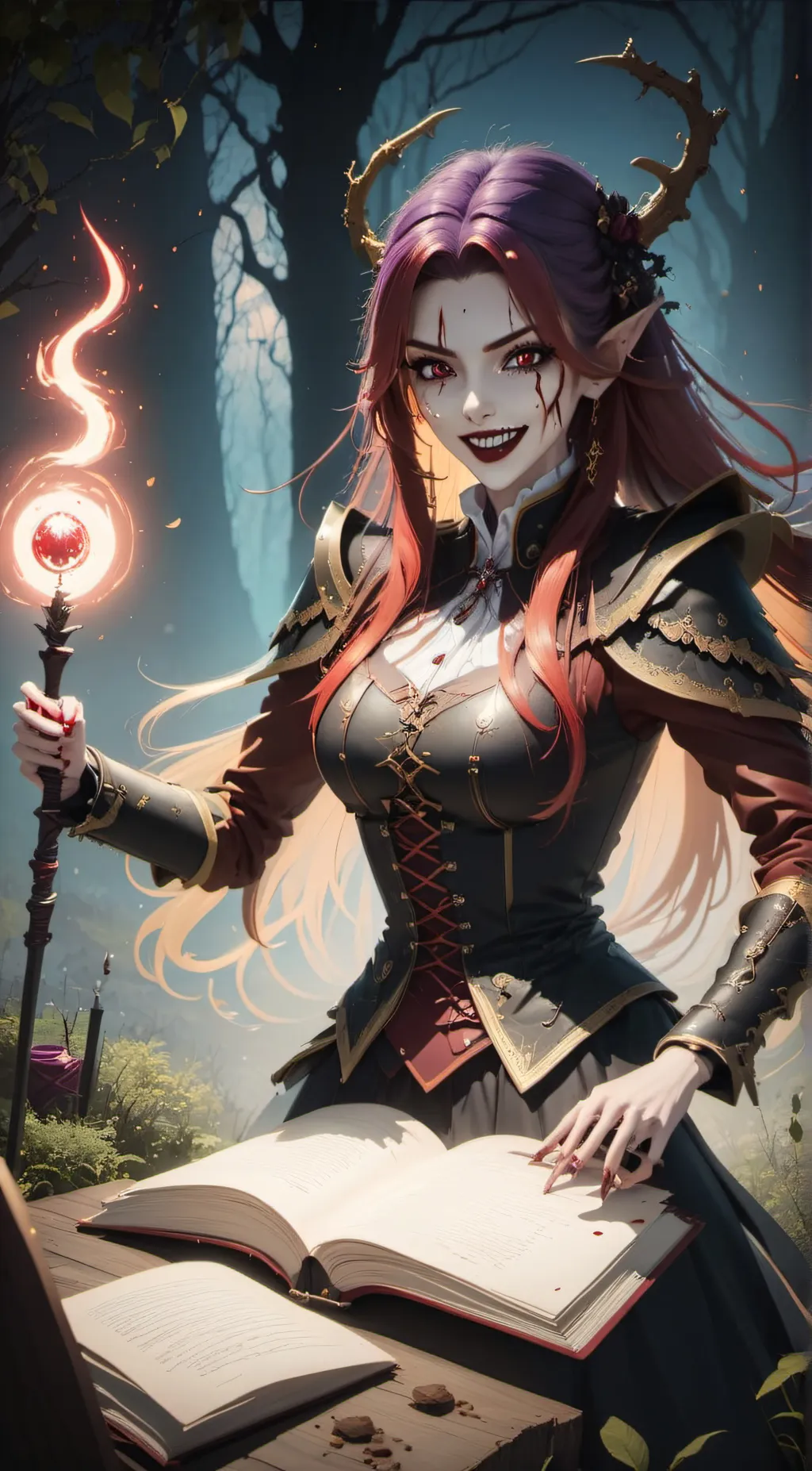 ai character: Laverra Darkkorg background
