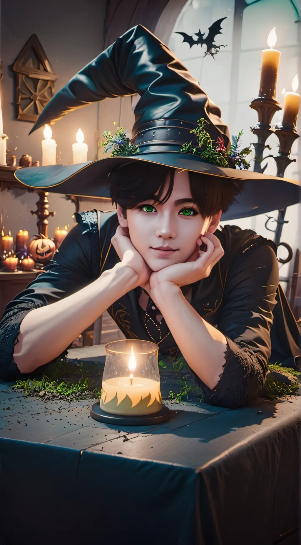 ai character: alfie  background