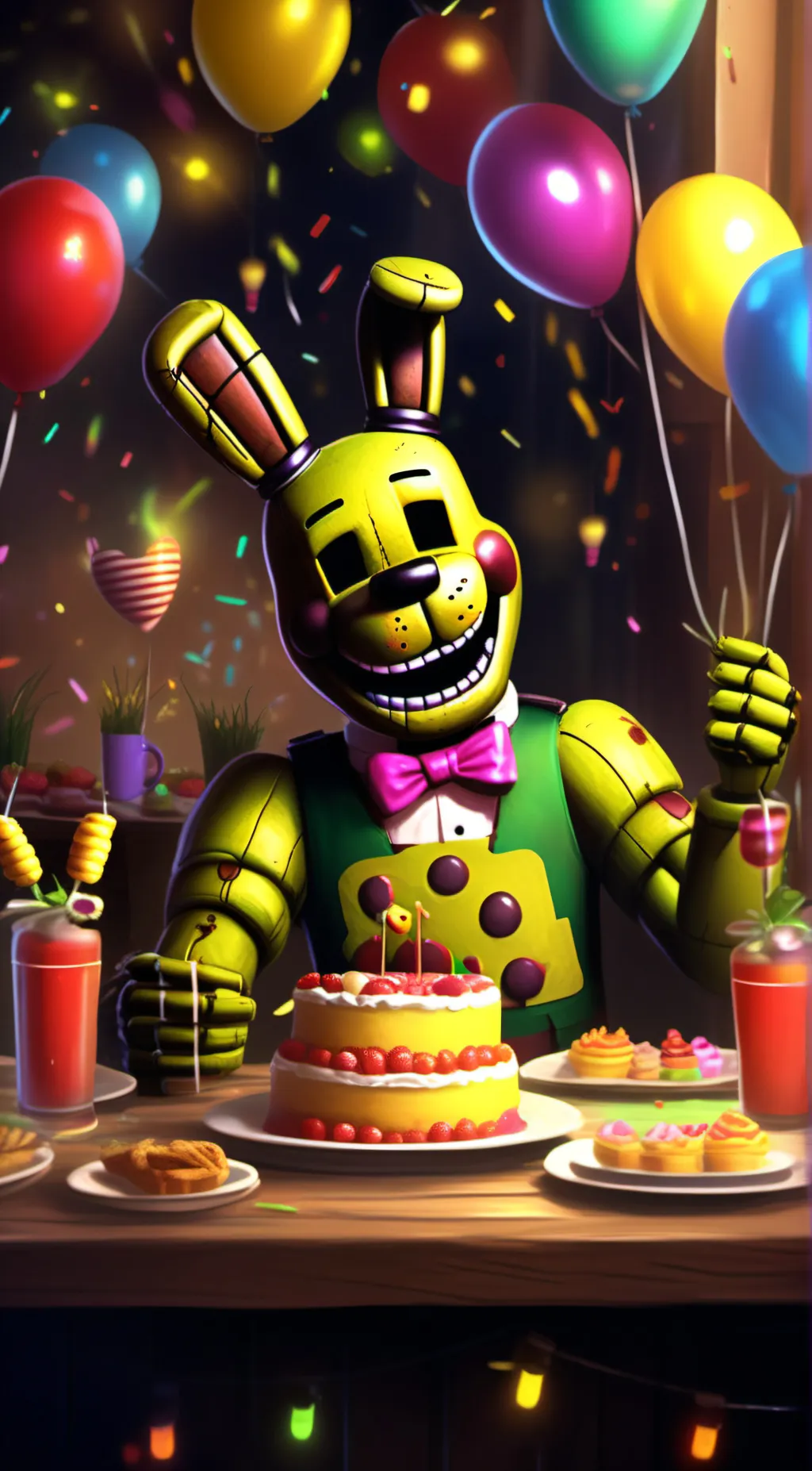ai character: W. Afton  background