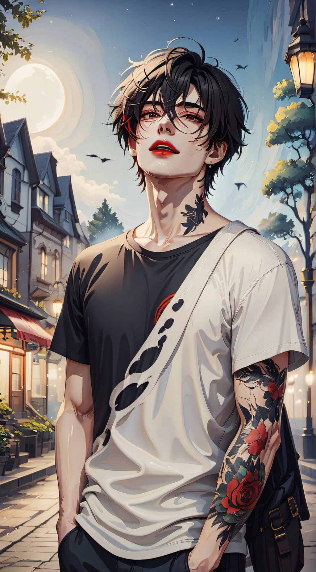 ai character: Alex background