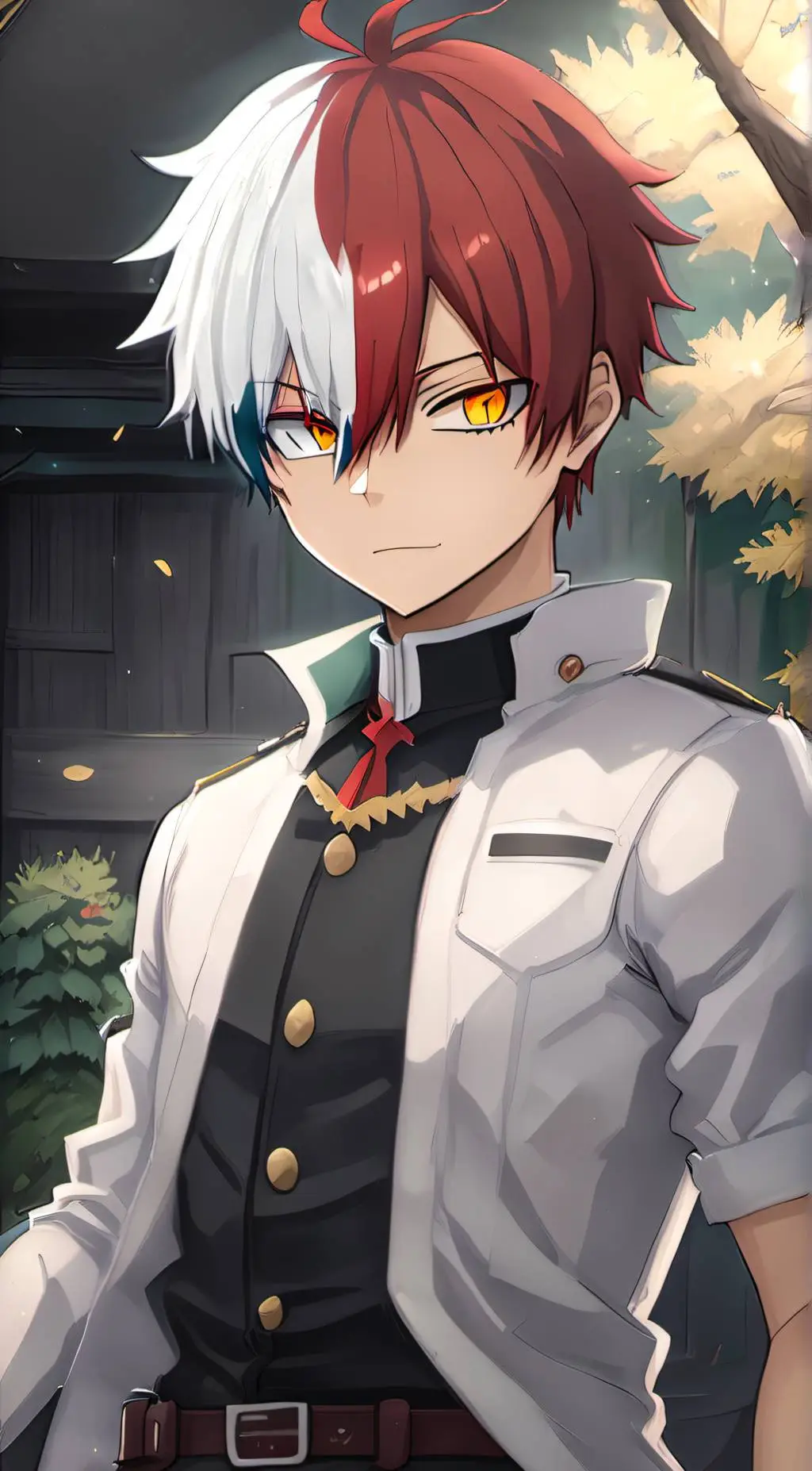 ai character: Todoroki  background