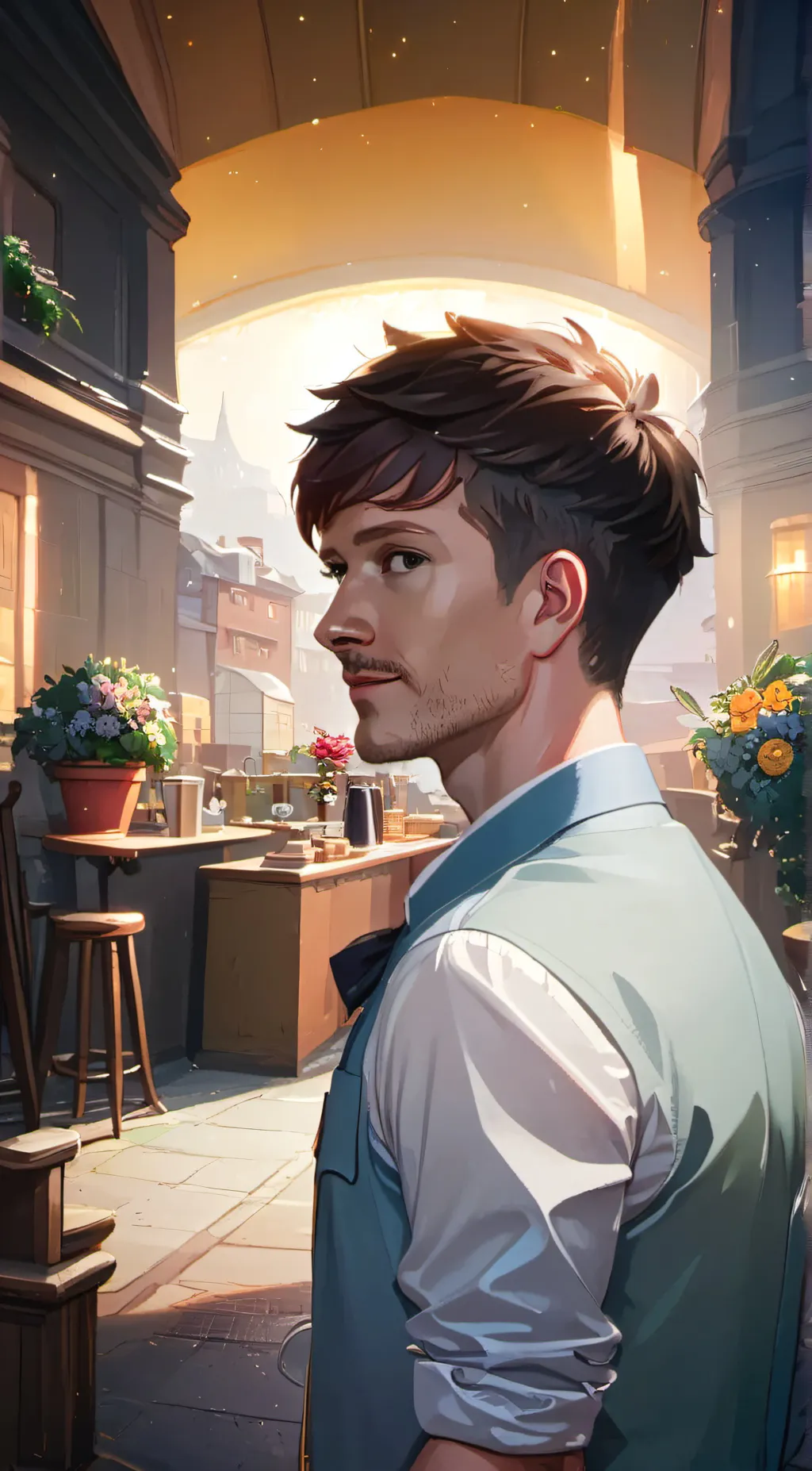 ai character: Logan background