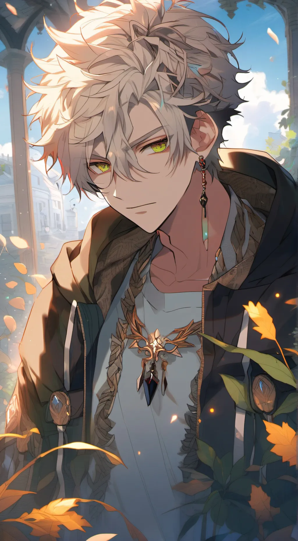 ai character: Felix  background