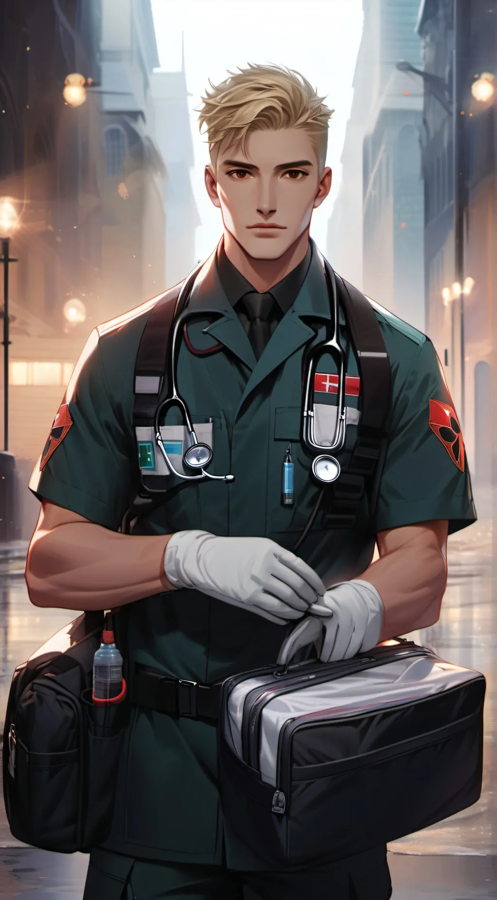 ai character: Caleb  background