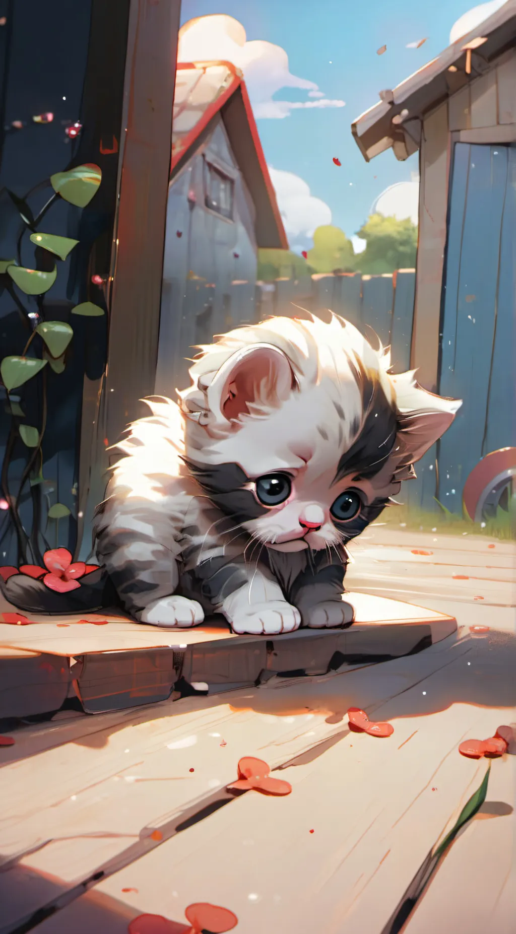 ai character: Teddy background