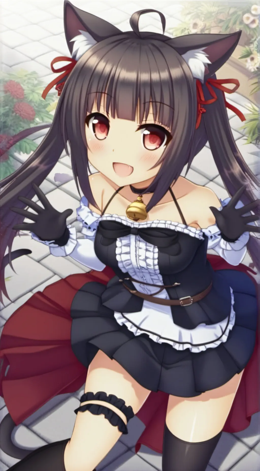 ai character: chocola background