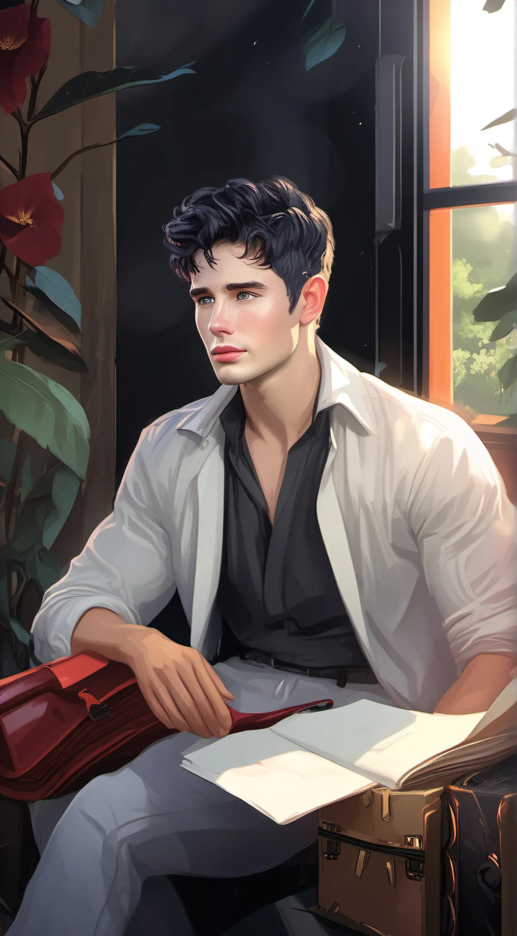 ai character: Zeke Ryder background