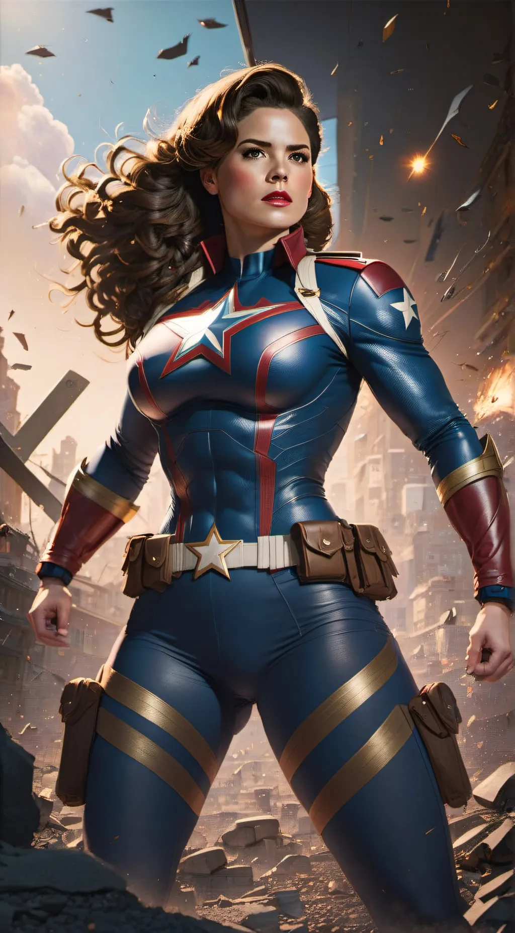 ai character: Captain Carter background