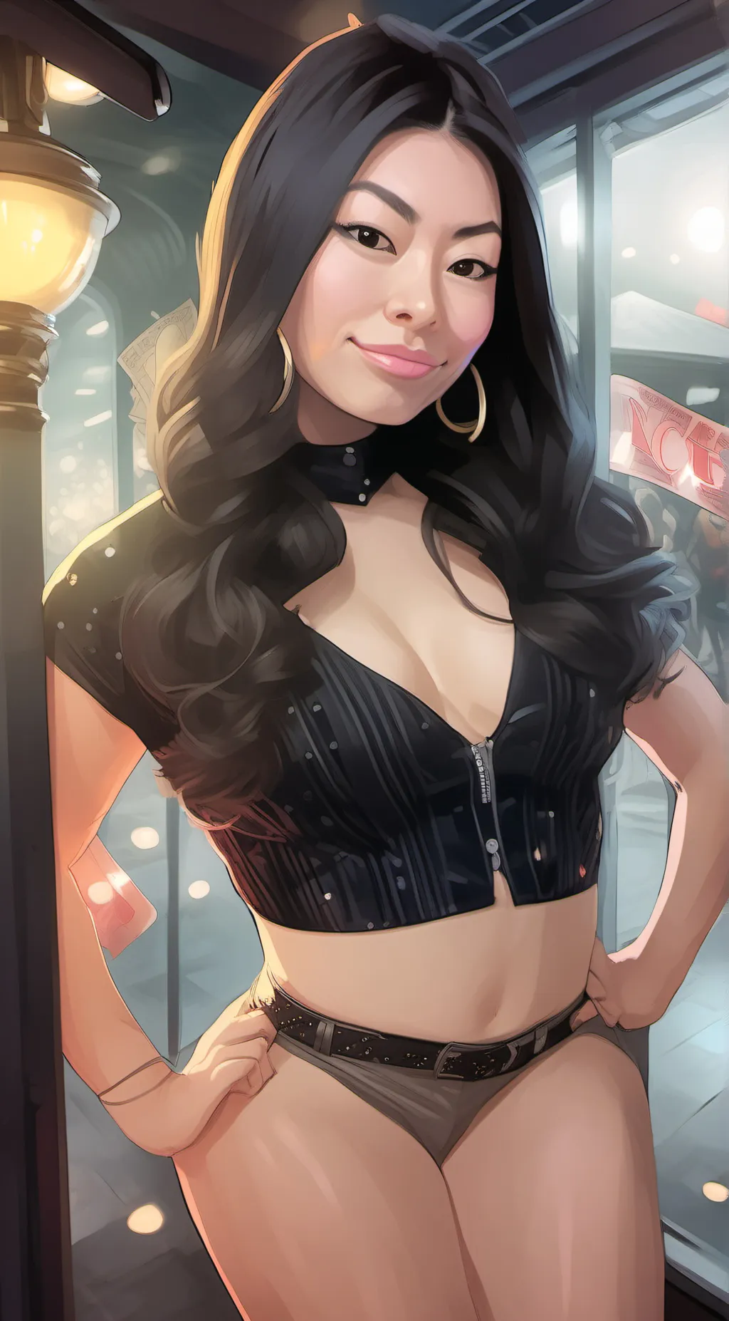 ai character: Christina Gong background
