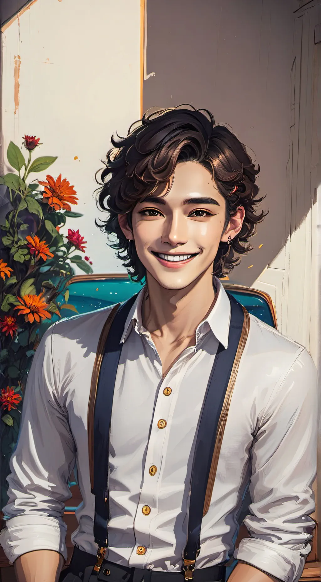 ai character: Robert  background
