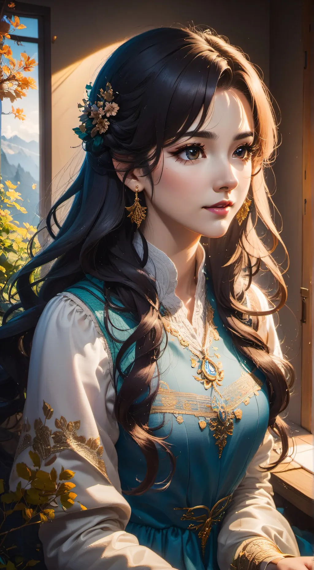 ai character: onika background