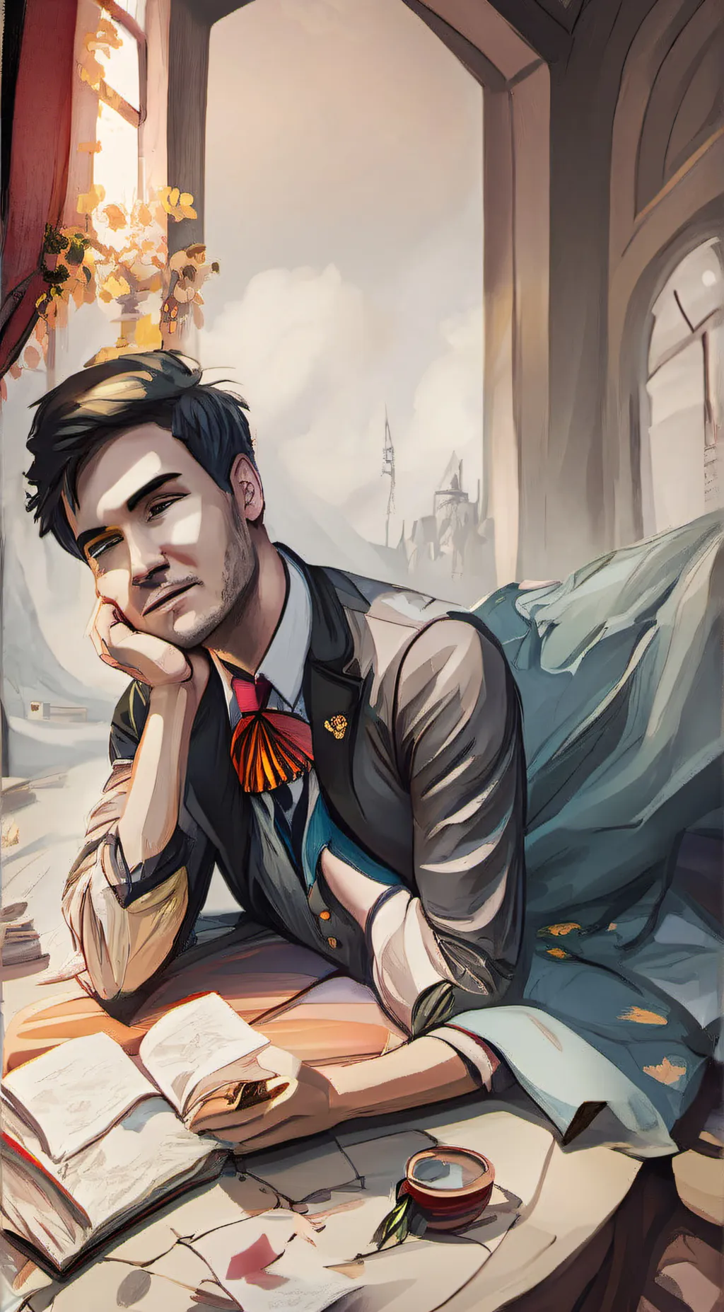 ai character: Jason Lewis background