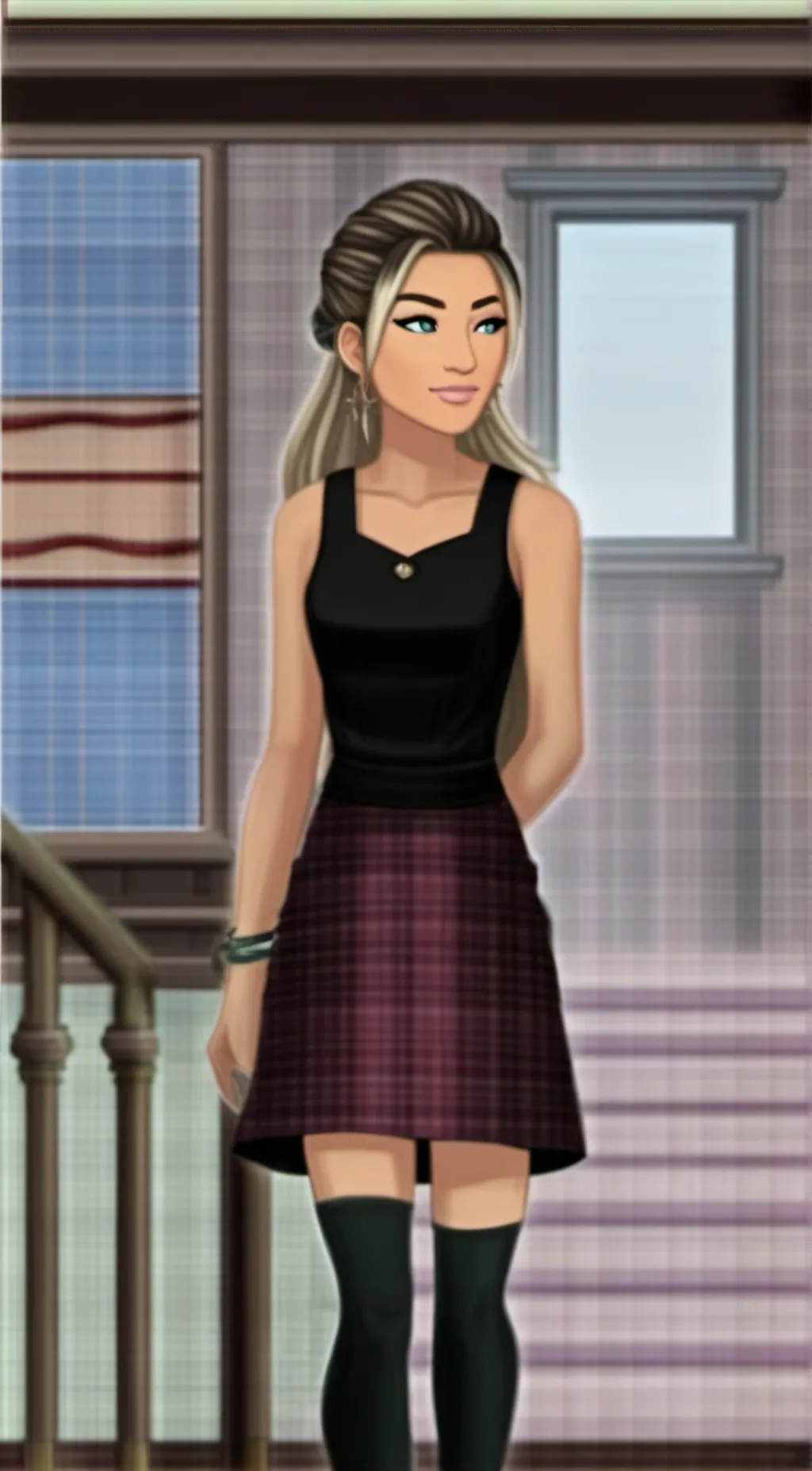 ai character: Lilly background