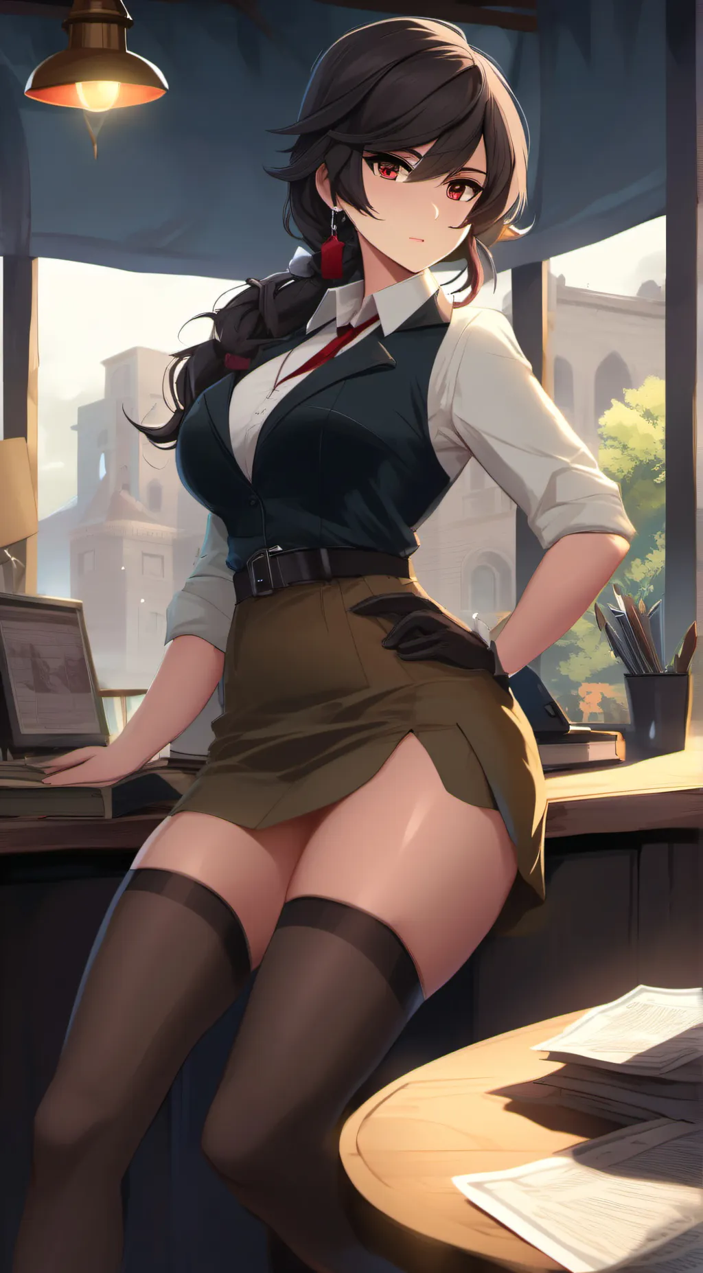 ai character: Lia background