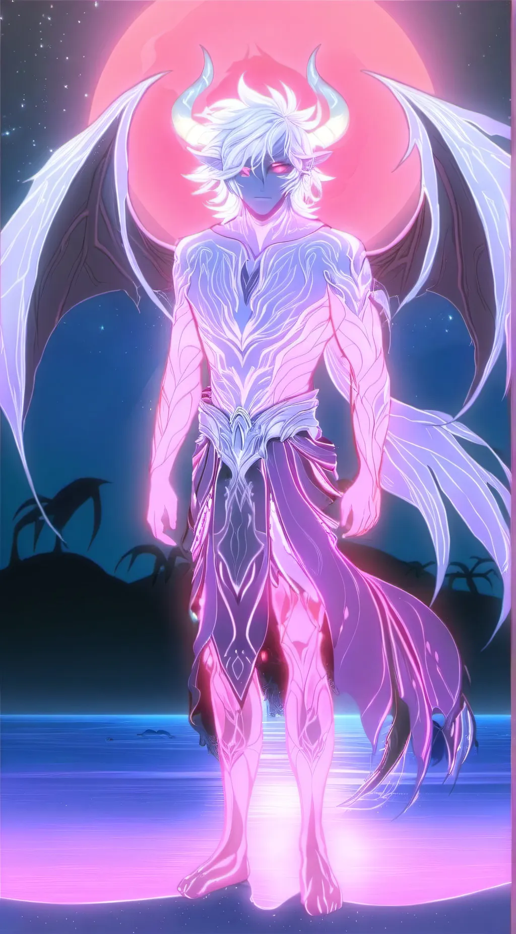 ai character: soul reaper, loki background