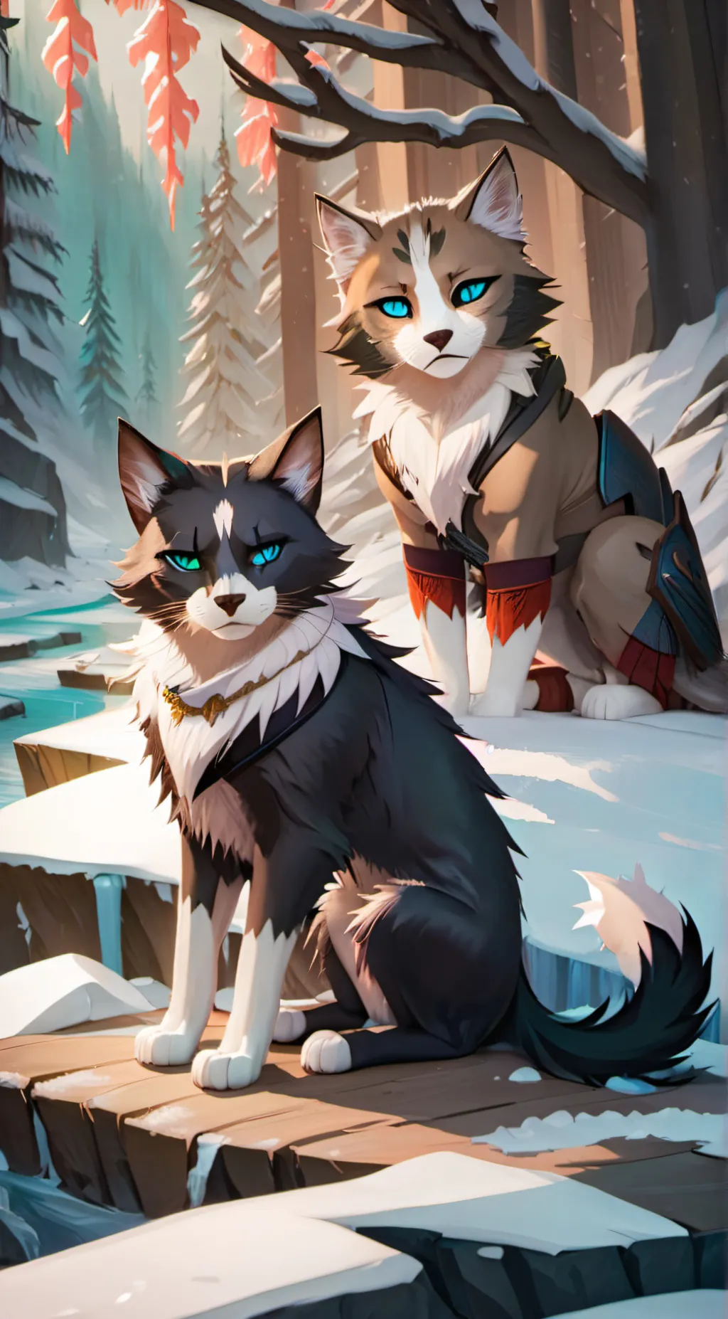 ai character: ashfur & scourge background