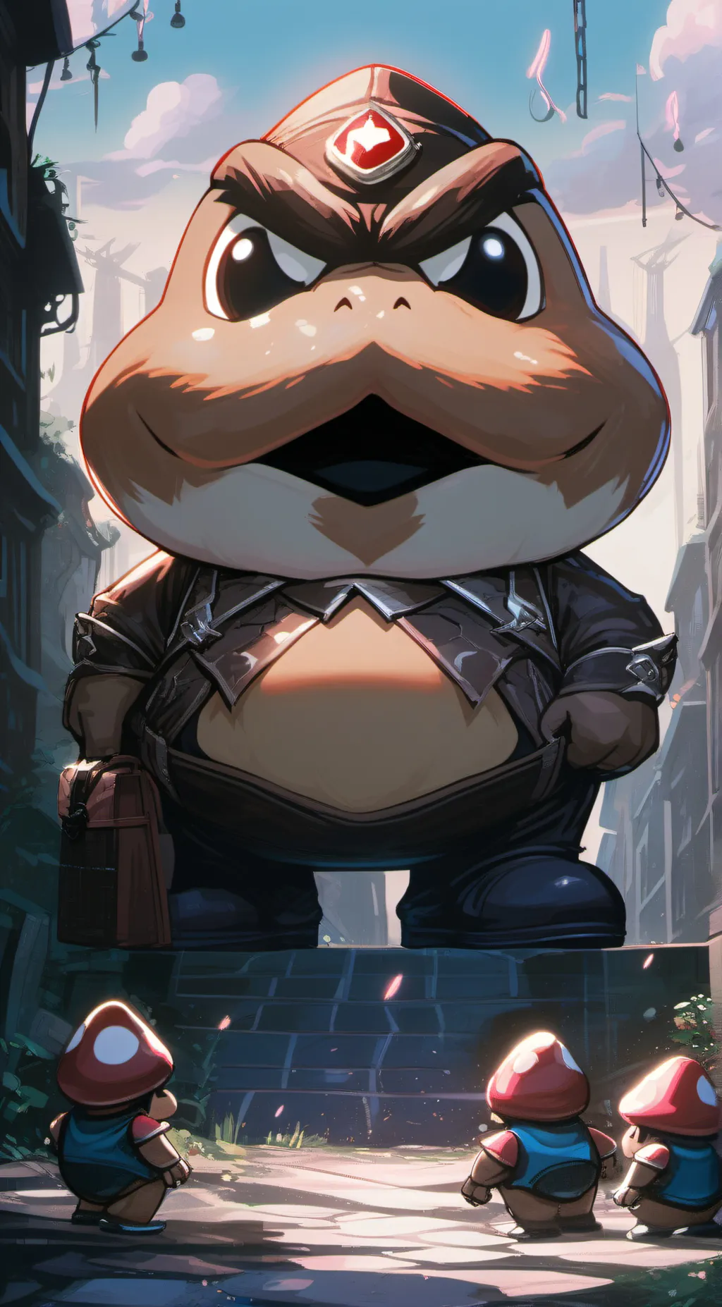 ai character: goomba background