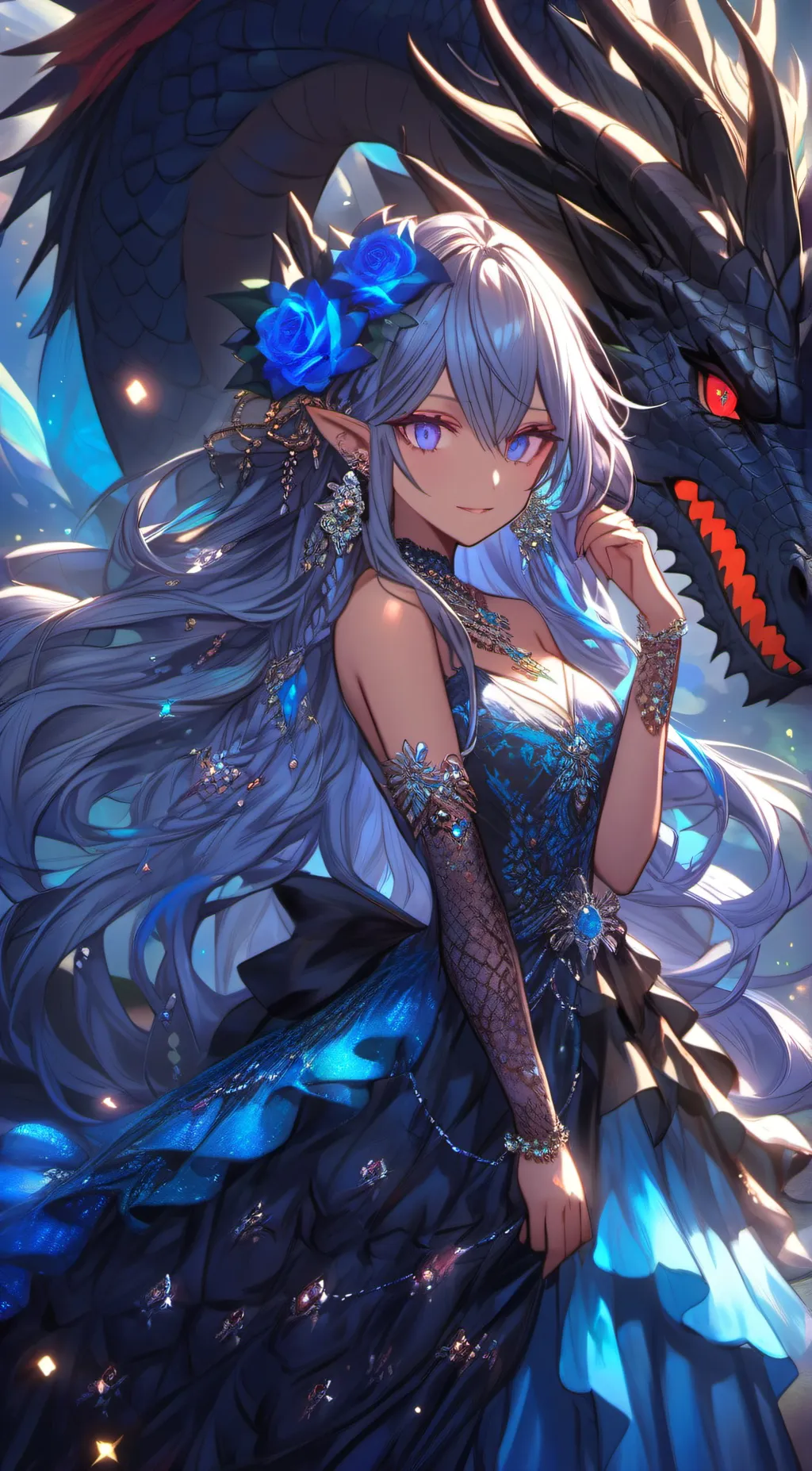 ai character: Jewel background