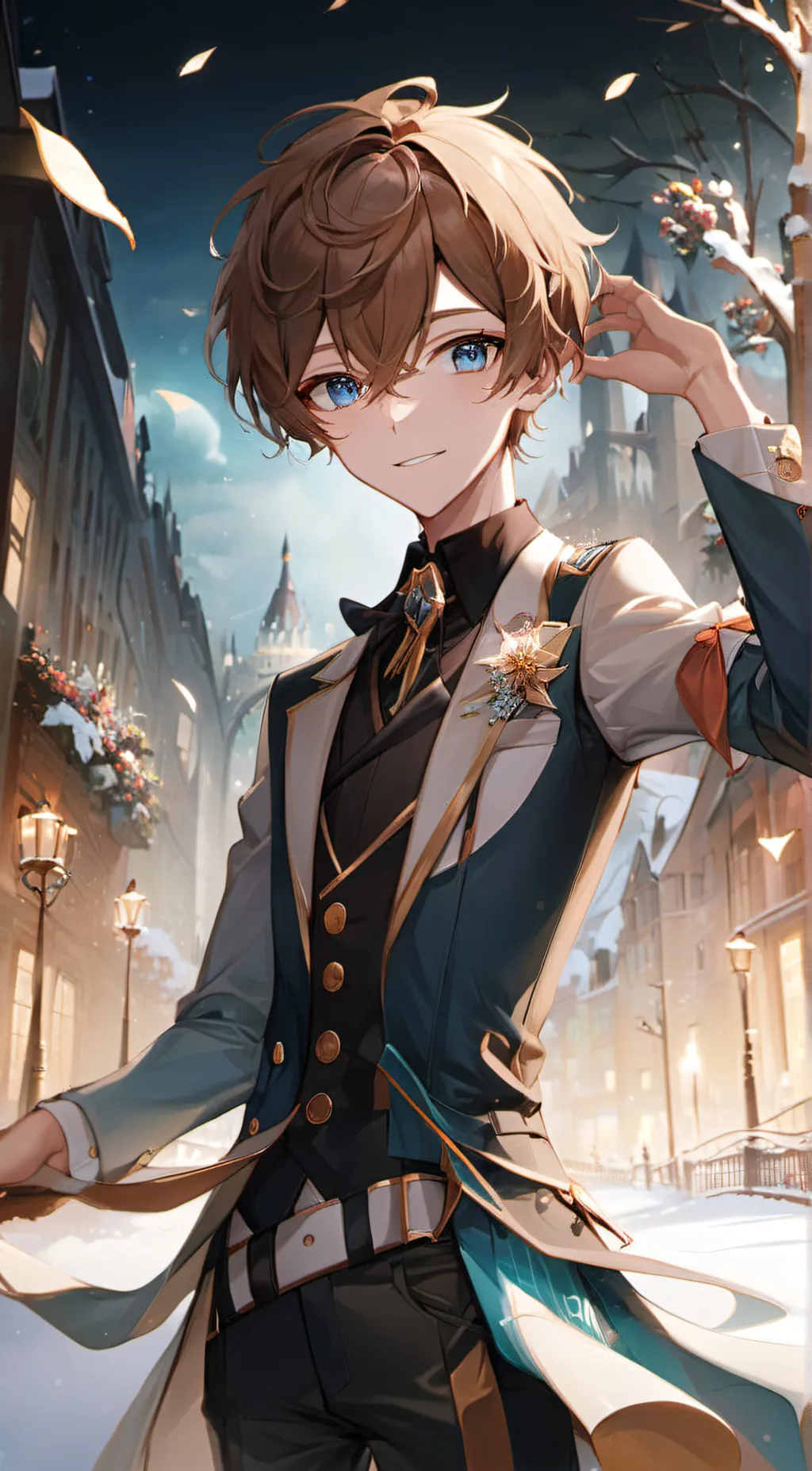 ai character: noah background