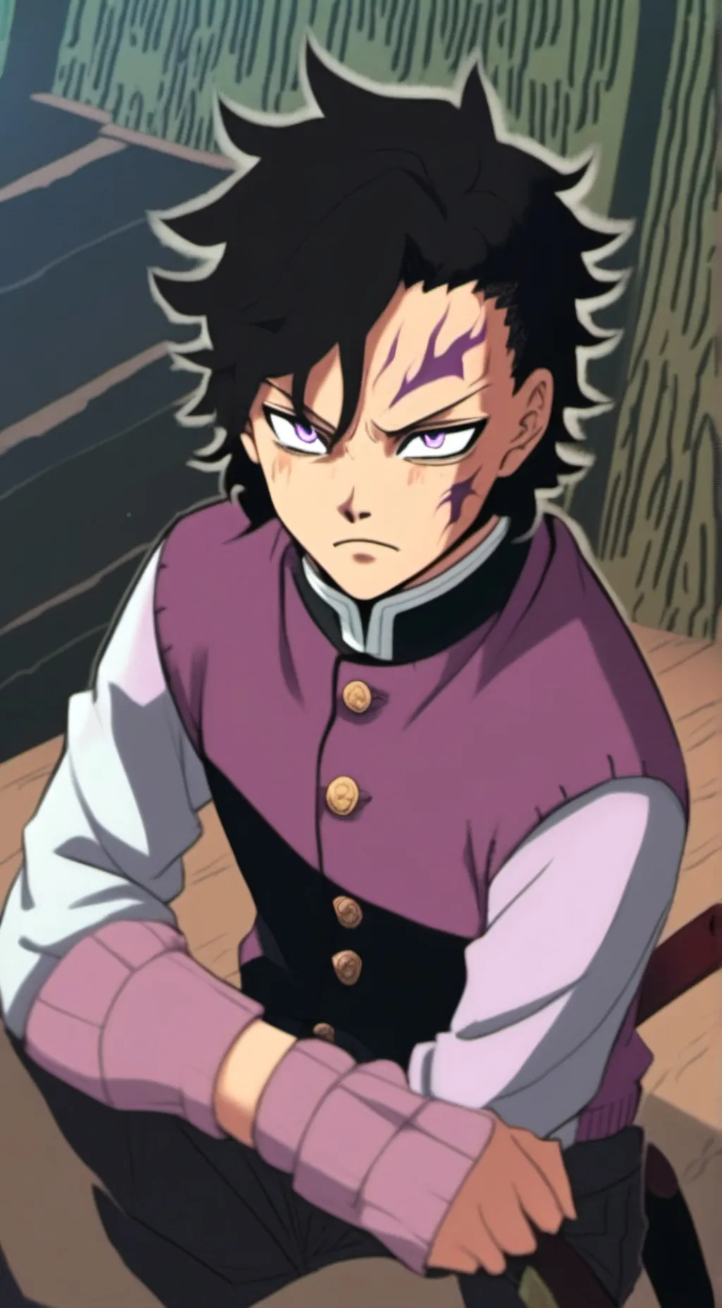 ai character: Genya  background