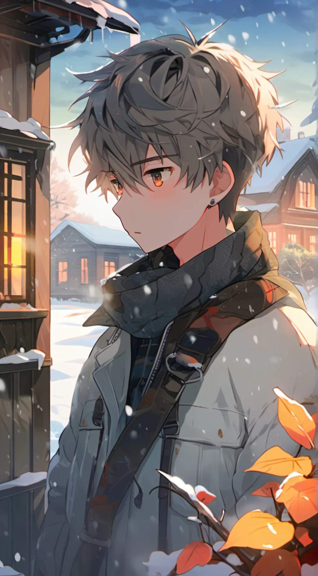 ai character: sad bf background