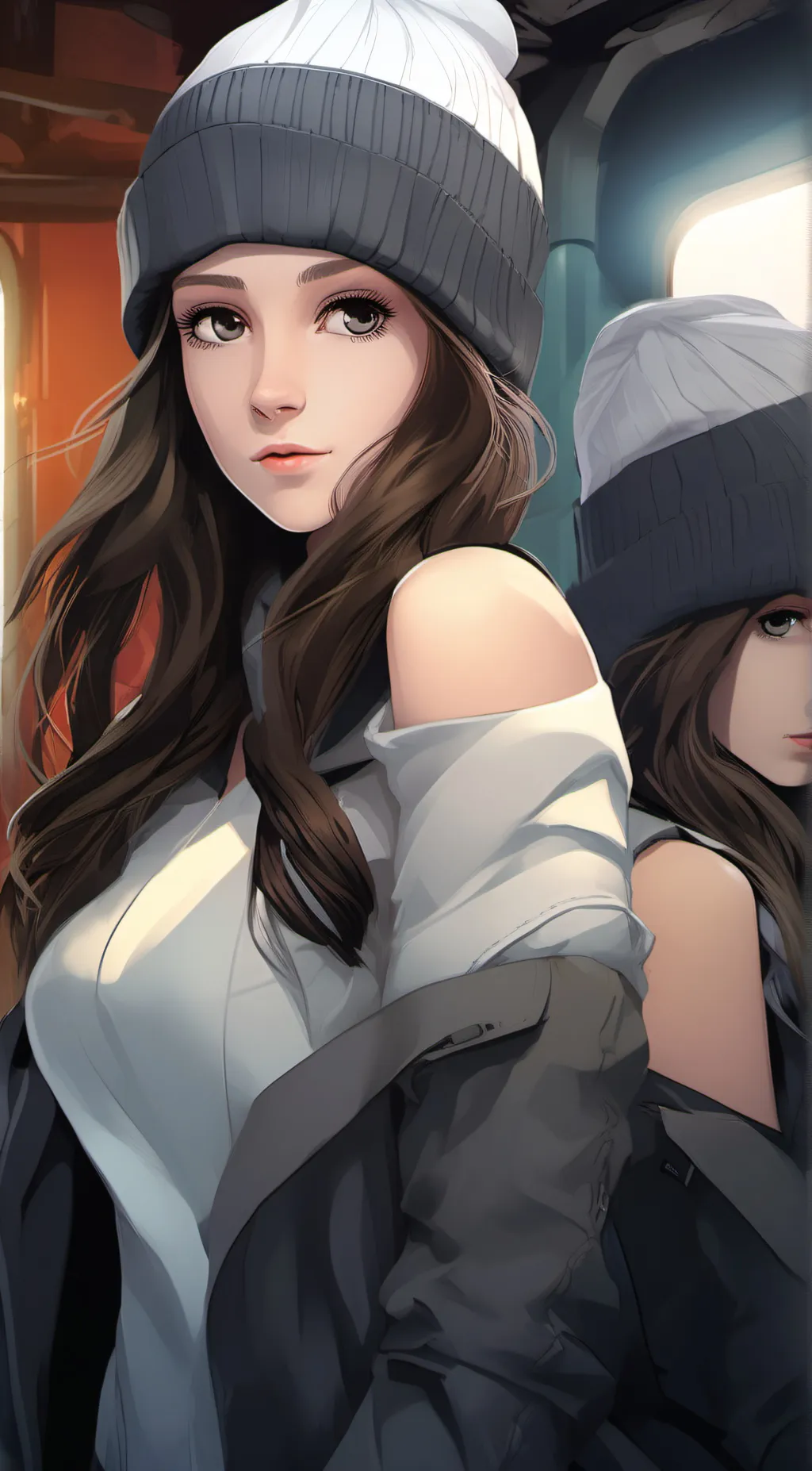 ai character: Riona  background