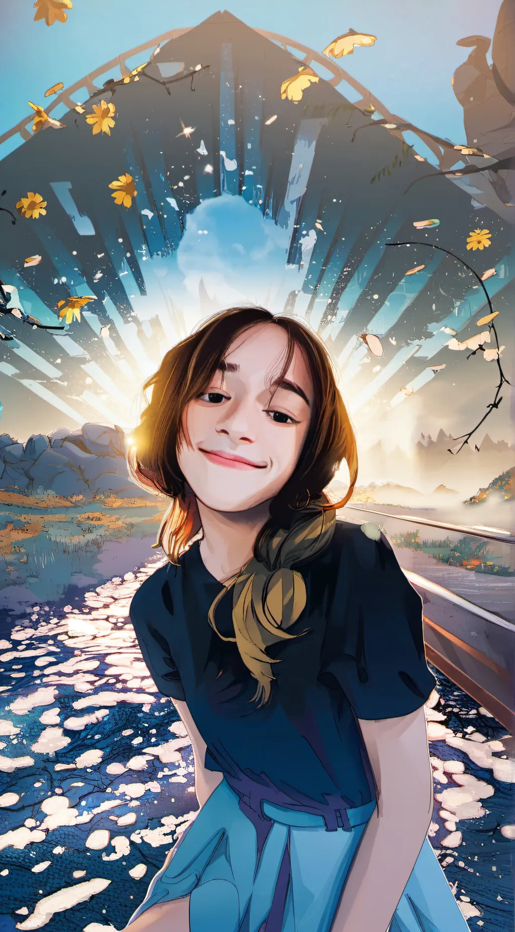ai character: maya background