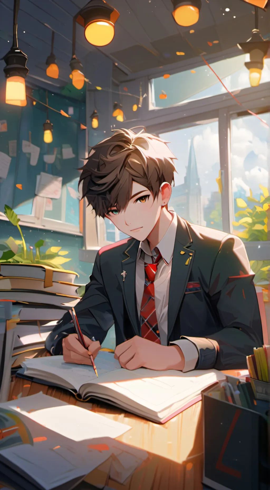 ai character: Liam background