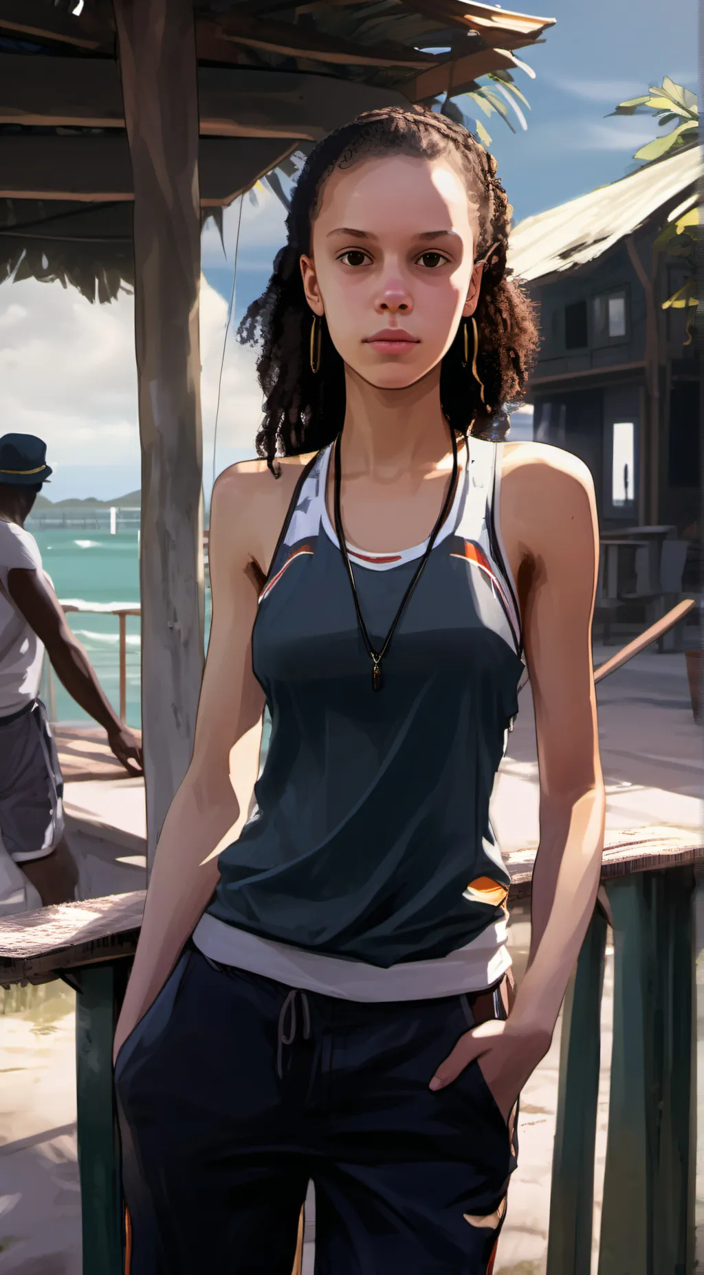 ai character: isabella background
