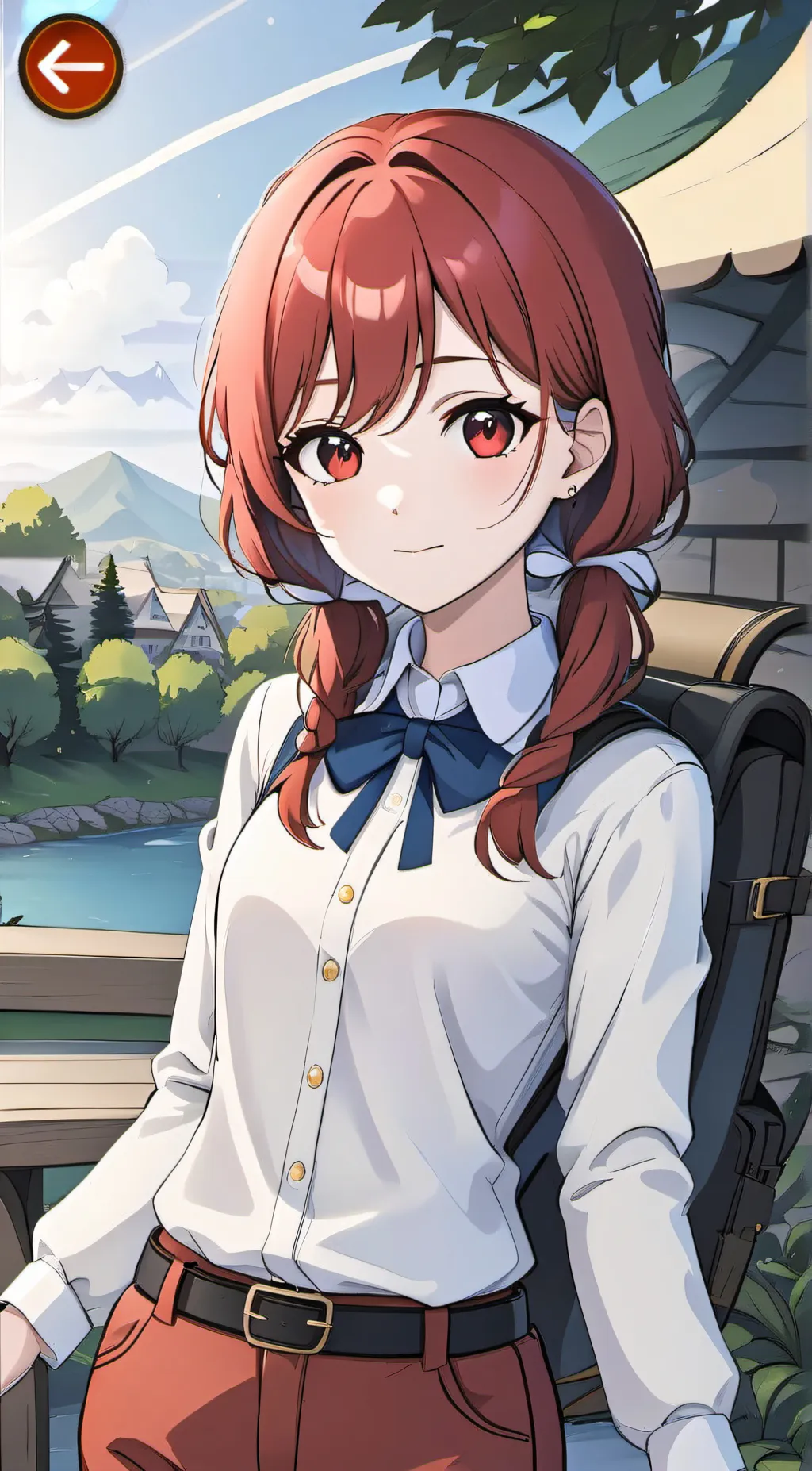 ai character: Alexa background