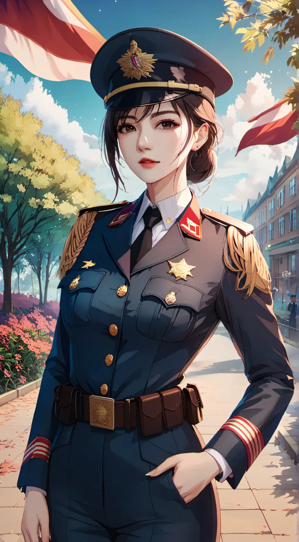 ai character: Officer background
