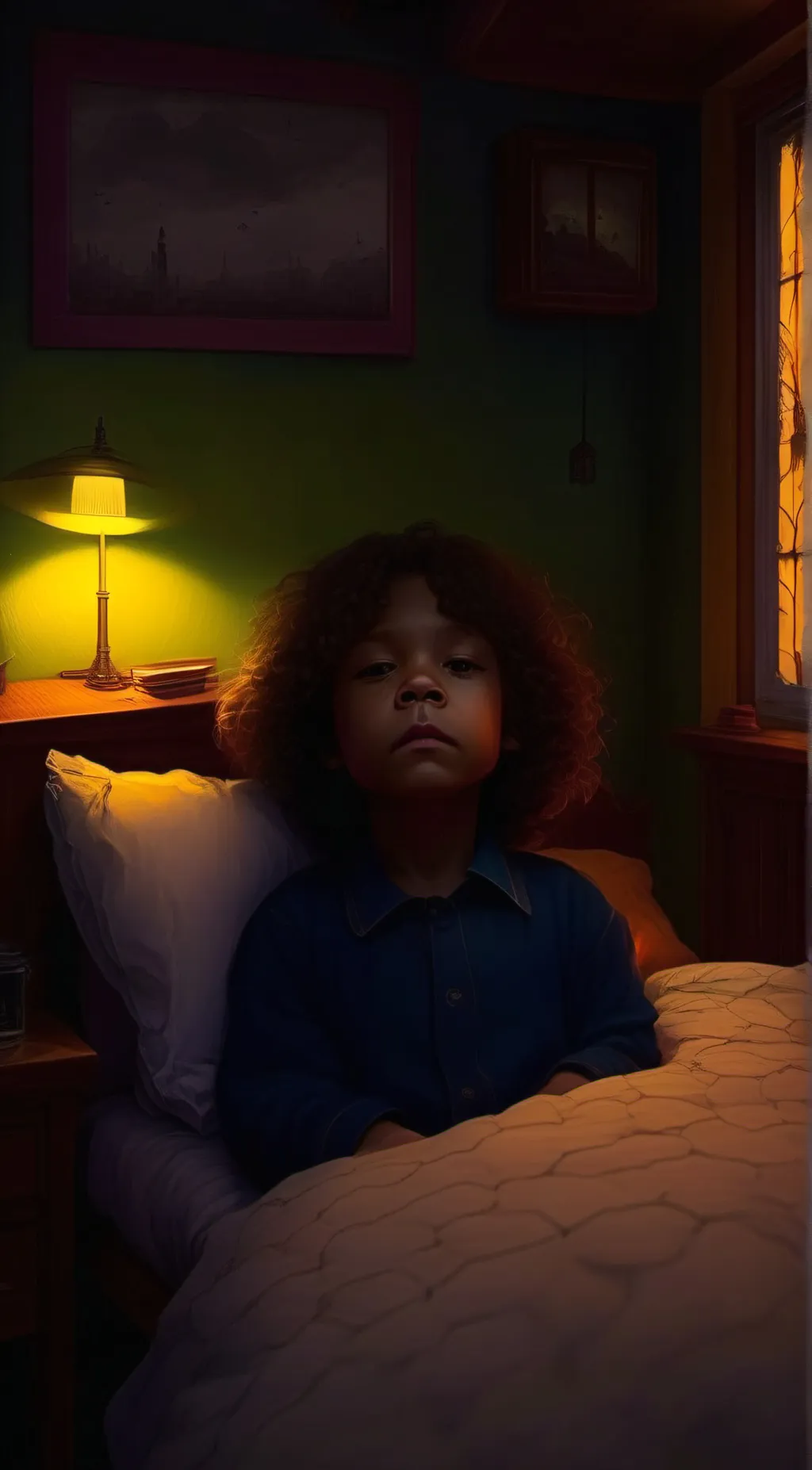 ai character: Hunter Page  background